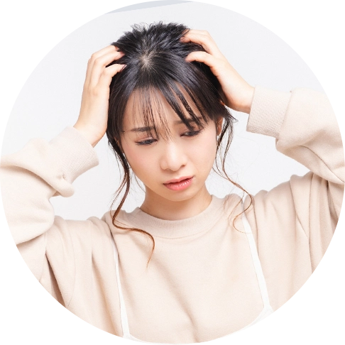 失敗するのが心配な女性